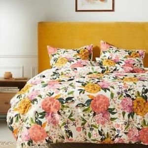 Anthropologie Duvet Cover and Shams